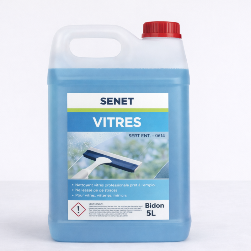 Nettoyant Vitres Professionnel – SENET 5L